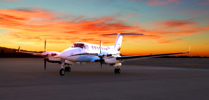 Desert Jet has added a King Air 350i turboprop to its managed fleet of aircraft