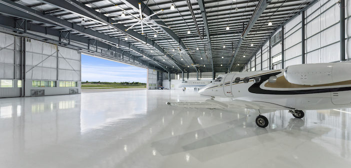aircraft hangar Lake Simcoe