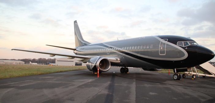 KlasJet has introduced a newly refurbished Boeing 737-300 aircraft for the UK market