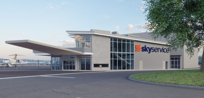 Skyservice Seattle planned Private Jet Center at King County International Airport (BFI), Seattle WA (CNW Group/Skyservice Business Aviation Inc. - Mississauga, ON)