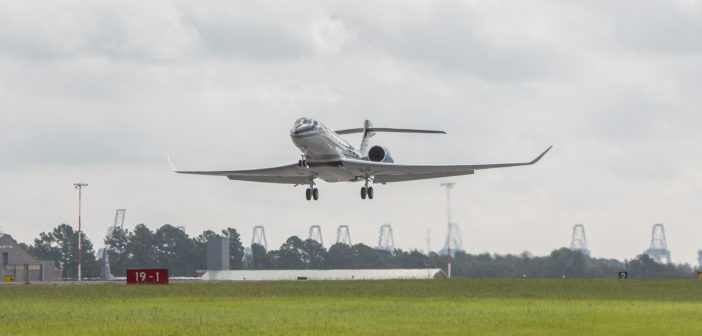 Gulfstream Aerospace has announced the first flight of its second Gulfstream G800 flight test aircraft