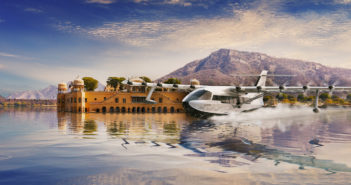 The order for 50 Jekta PHA-ZE 100 electrically powered amphibious aircraft will boost amphibious aircraft operations across India. (Image: Jekta)