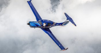 The new Jet-A burning retractable gear Diamond DA50 RG is now FAA Certified and on tour in the Western United States