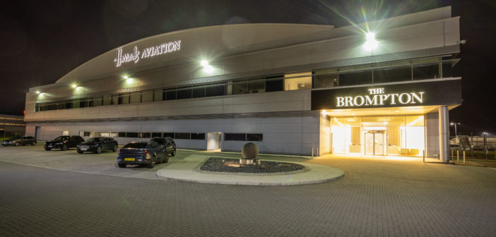 Harrods Aviation has announced the unveiling of new brand identity for its FBOs located at London Stansted Airport: The Knightsbridge and The Brompton