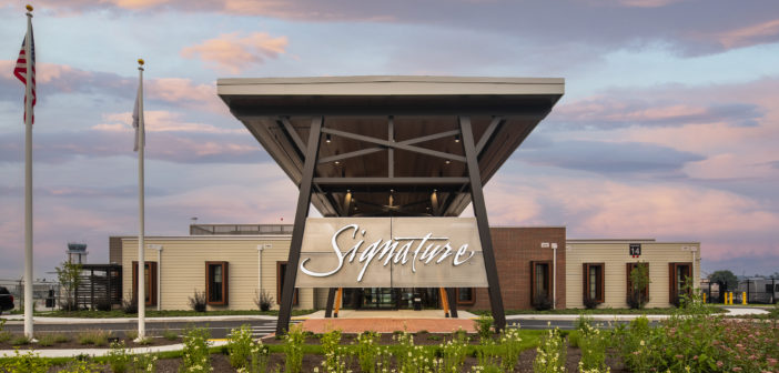Signature Aviation has opened its renovated private aviation facility at L.G. Hanscom Field (BED) in Massachusetts