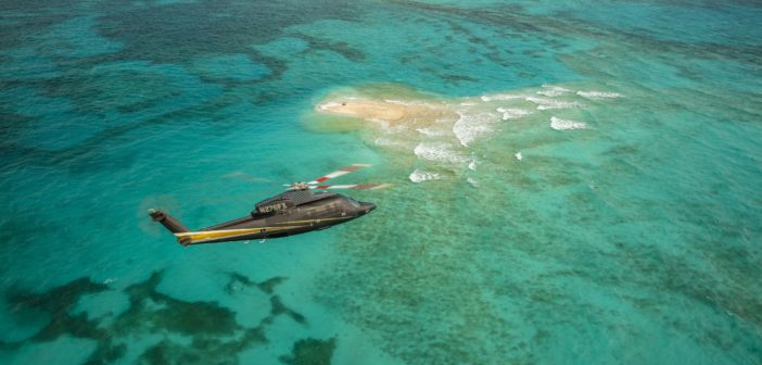 Flexjet now offers direct luxury helicopter service from Florida to The Bahamas, ahead of the 2023 private aviation peak travel season